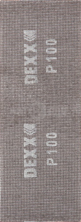 Шлифовальная сетка DEXX абразивная водостойкая Р 100 105х280мм 3 листа [2]  купить в Хабаровске