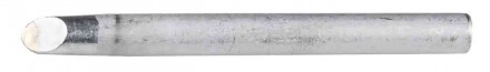 Жало СВЕТОЗАР медное "Long life" для паяльников тип5, цилиндр/скос, диаметр наконечника 4,5 мм купить в Хабаровске