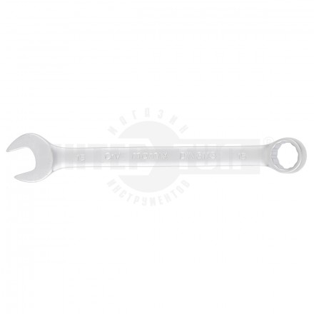 Ключ комбинированный, 15 мм, CrV, матовый хром// MATRIX [2]  купить в Хабаровске