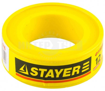 Фумлента STAYER "MASTER", плотность 0,16 г/см3, 0,075ммх12ммх10м купить в Хабаровске