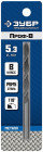 Сверло по металлу Проф-В класс В Р6М5 ЗУБР Профессионал 29621-5.3 d=5,3 мм в Хабаровскe