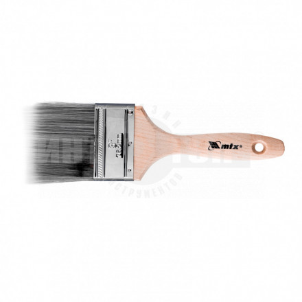 Кисть плоская Platinum 3 искусственная щетина деревянная ручка / MATRIX купить в Хабаровске