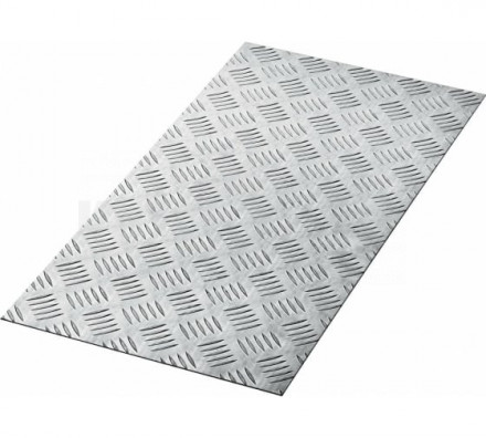Алюминиевый рифленый лист ЗУБР Квинтет 300х600 х1.5 мм купить в Хабаровске