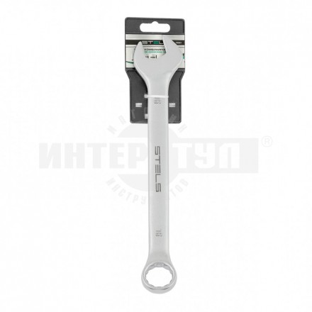 Ключ комбинированный, 16 мм, CrV, матовый хром// STELS [4]  купить в Хабаровске