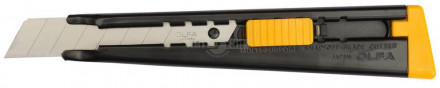 Нож OLFA металлический с выдвижным лезвием, автофиксатор, 18мм [2]  купить в Хабаровске