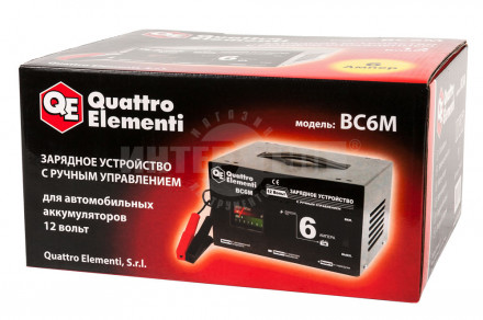 Зарядное устройство QUATTRO ELEMENTI BC6M [6]  купить в Хабаровске