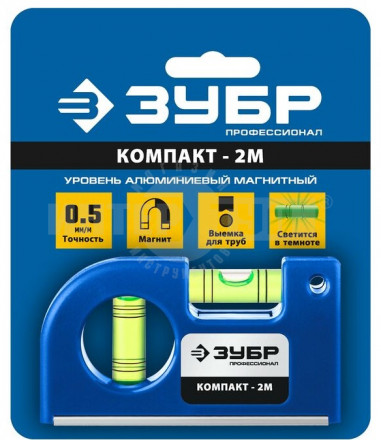 ЗУБР Компакт2-М 85 мм, магнитный уровень [3]  купить в Хабаровске