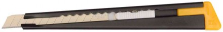 Нож OLFA с выдвижным лезвием, черный, 9мм купить в Хабаровске