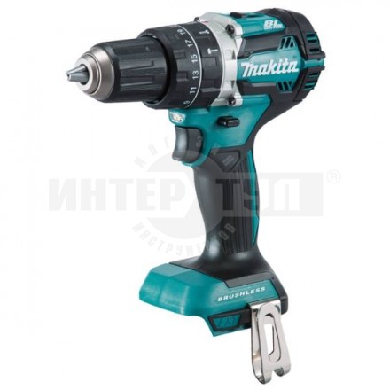 Дрель аккумуляторная ударная MAKITA DHP484Z (18 В БЗП.13мм 2скор ,54/30 Hм,1.5кг без акк без зар устр короб). купить в Хабаровске