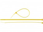 Хомуты нейлоновые ЗУБР "МАСТЕР" желтые, 3,6 мм x 200 мм, 100 шт в Хабаровскe