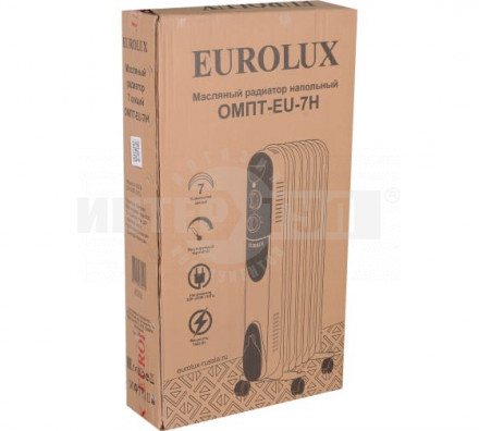 Масляный радиатор ОМПТ-EU-7Н Eurolux [4]  купить в Хабаровске