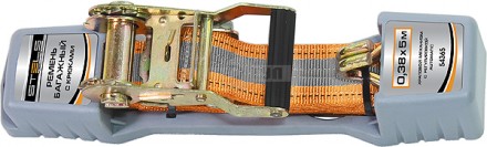Ремень багажный с крюками, 0,38х5м, храповый механизм Automatic// STELS купить в Хабаровске
