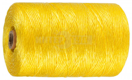 Шпагат ЗУБР многоцелевой полипропиленовый, желтый, 1200текс, 60м [2]  купить в Хабаровске