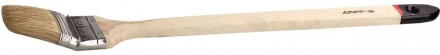 Кисть радиаторная STAYER "UNIVERSAL-EURO", светлая натуральная щетина, деревянная ручка, 50мм купить в Хабаровске