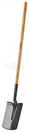 Лопата "ФАВОРИТ" штыковая прямоугольная, деревянный черенок, ЗУБР Профессионал купить в Хабаровске