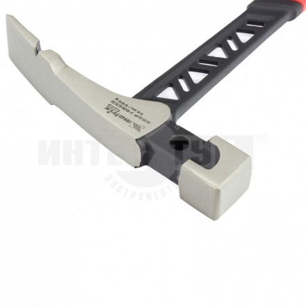 Молоток каменщика, 680 г, цельнокованый, двухкомпонентная обрезиненная рукоятка// MATRIX PRO [4]  купить в Хабаровске