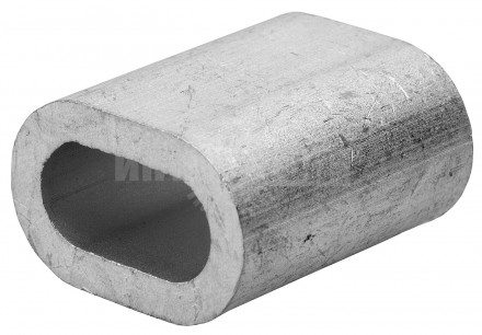 Зажим троса ЗУБР DIN 3093 алюминиевый, 2мм, ТФ6, 2 шт [2]  купить в Хабаровске