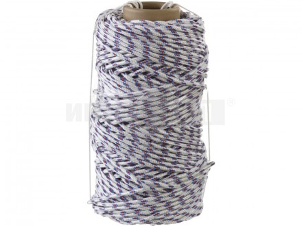 Фал плетёный полипропиленовый СИБИН 16-прядный с полипропиленовым сердечником, диаметр 6 мм, бухта 1 купить в Хабаровске