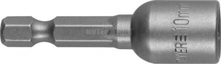 Бита STAYER с торцовой головкой, "Нат-драйвер", магнитная, тип хвостовика - E 1/4", длина 48 мм, 10м купить в Хабаровске