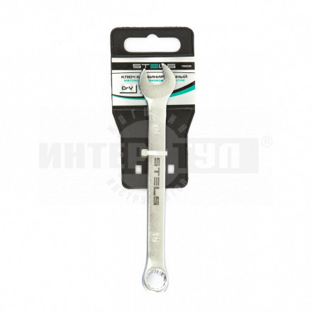 Ключ комбинированный, 10 мм, CrV, матовый хром// STELS [4]  купить в Хабаровске