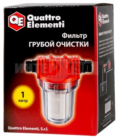 Фильтр д/очистки воды QUATTRO ELEMENTI 1л [4]  купить в Хабаровске