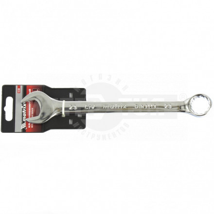 Ключ комбинированный, 23 мм, CrV, полированный хром// MATRIX [4]  купить в Хабаровске