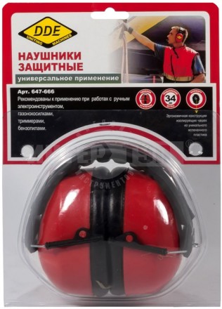 Наушники защитные складные DDE [2]  купить в Хабаровске