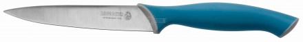 Нож LEGIONER "ITALICA" универсальный, эргономичная рукоятка, лезвие из нержавеющей стали, 125мм купить в Хабаровске