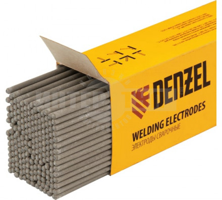 Электроды DER-13/55, диам. 3 мм, 5 кг, основное покрытие// Denzel купить в Хабаровске