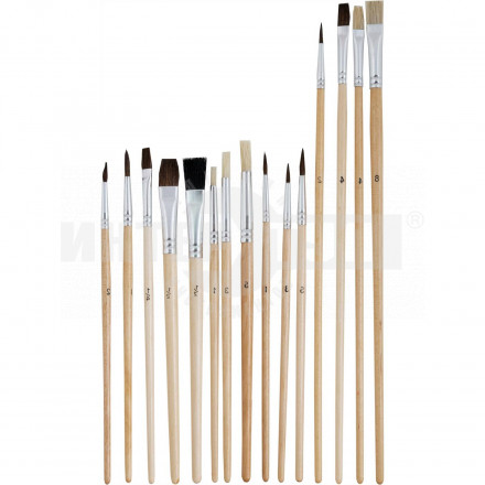 Набор кистей для декорирования 15 шт.// MTX купить в Хабаровске