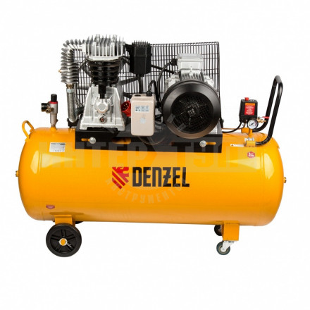 Компрессор DR5500/200 масляный ременный 10 бар произв. 850 л/м мощность 5,5 кВт// Denzel купить в Хабаровске