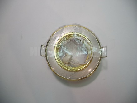Светильник точечн 3 PS/G R51 жемчуг/золото GU 5.3 3PS/G купить в Хабаровске
