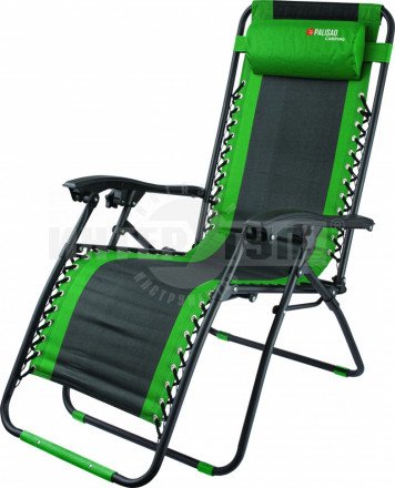 Кресло-шезлонг складное многопозиционное 160х63,5х109cм Camping// Palisad купить в Хабаровске