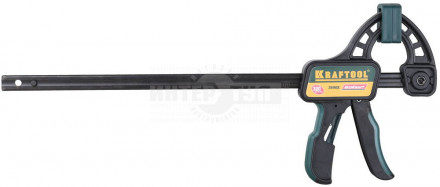 Струбцина KRAFTOOL "EcoKraft" ручная пистолетная, пластиковый корпус, 300/500мм, 150кгс [2]  купить в Хабаровске