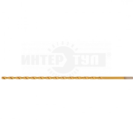 Сверло спиральное по металлу 6 x 300мм, HSS, нитридтитановое покрытие// Matrix [2]  купить в Хабаровске