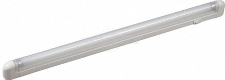 Светильник люминесцентный СВЕТОЗАР модель "СЛ-306" с плафоном и выключателем, лампа Т5, 283x22x43мм, купить в Хабаровске