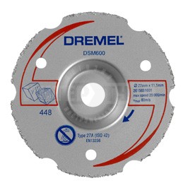 Круг отрезной дер  77х11.1мм д/DSM20 Dremel купить в Хабаровске