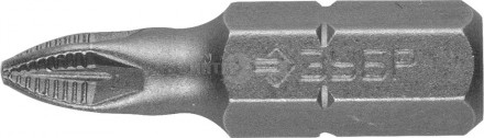 Биты ЗУБР "МАСТЕР" кованые, хромомолибденовая сталь, тип хвостовика C 1/4", PZ1, 25мм, 10шт купить в Хабаровске