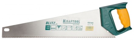 Ножовка дер 450мм закалЗуб S-RL 7/8TPI BLITZ Kraftool купить в Хабаровске