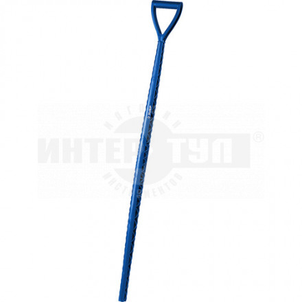 ЗУБР черенок экстрапрочный пластиковый морозостойкий для снеговых лопат с рукояткой длина -1160 мм цвет синий. купить в Хабаровске