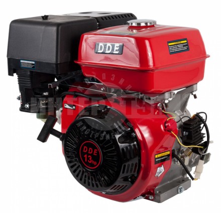 Двигатель бензиновый четырехтактный DDE 188F-S25GE (25.0мм, 13.0л.с., 389 куб.см., фильтр-картридж, [2]  купить в Хабаровске