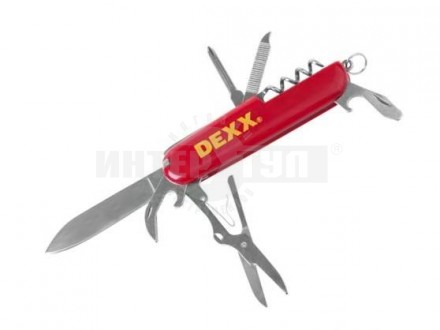 Нож DEXX складной многофункциональный, 10 функций купить в Хабаровске