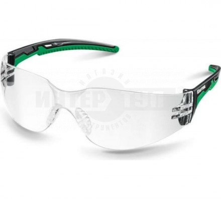 Панорамные прозрачные защитные очки KRAFTOOL PULSAR увеличенная линза устойчивая к запотеванию, открытого типа купить в Хабаровске