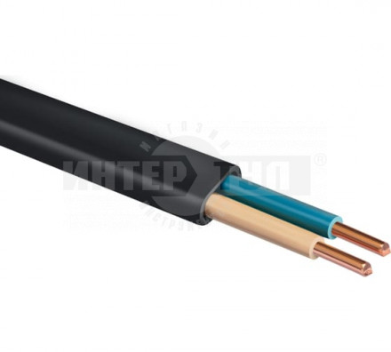 ЗУБР ВВГ-Пнг(А)-LS 2x1.5 mm2 кабель силовой 50 м, ГОСТ 31996-2012 купить в Хабаровске