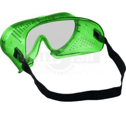 Защитные прозрачные очки ЗУБР МАСТЕР 3 закрытого типа с прямой вентиляцией [3]  купить в Хабаровске