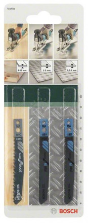 Набор из 3 пильных полотен с хвостовиком Makita (1; MA 111 C); (1; MA 118 A); (1; MA 118 B) купить в Хабаровске