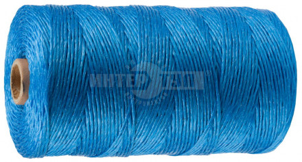 Шпагат STAYER многоцелевой полипропиленовый, синий, 800текс, 500м [2]  купить в Хабаровске