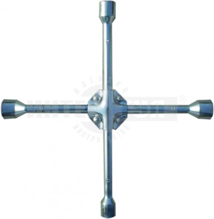 Ключ-крест баллонный, 17 х 19 х 21 х 22 мм, усиленный, толщина 16 мм// MATRIX PROFESSIONAL купить в Хабаровске