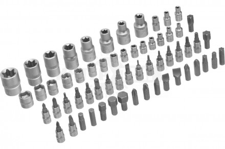 Набор инструментов, 1/2', 1/4', 108 предметов// Сибртех [7]  купить в Хабаровске