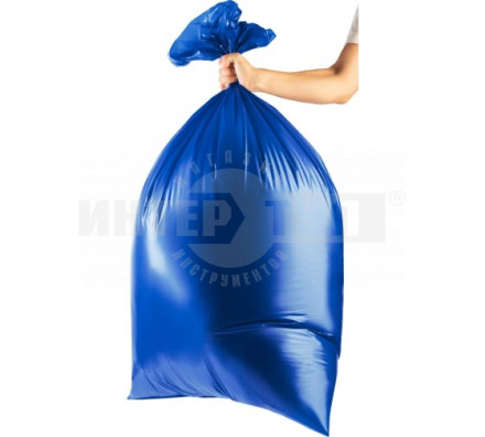 Строительные мусорные мешки ЗУБР 240л, 10шт, особопрочные, из первичного материала, синие, ПРОФИ купить в Хабаровске